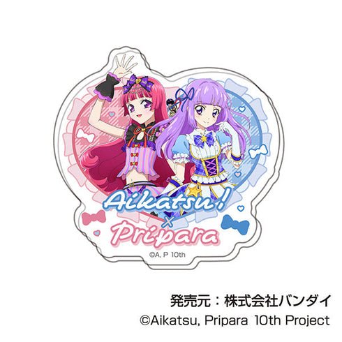 『アイカツ!×プリパラ』アクリルステッカー【BOX】